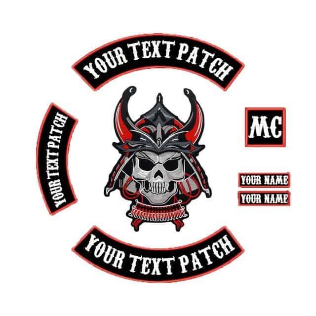 Samurai Skull Patch | Skull Action