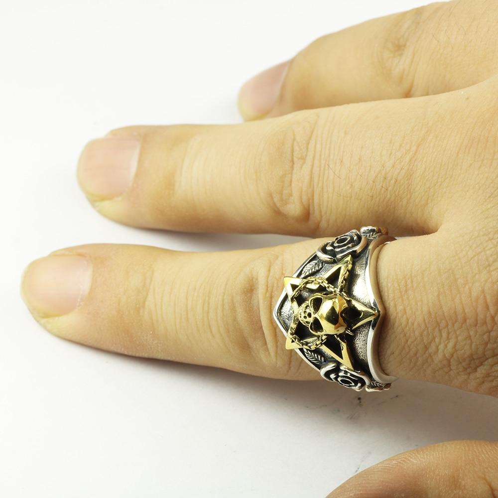 Satanic Star Ring | Skull Action
