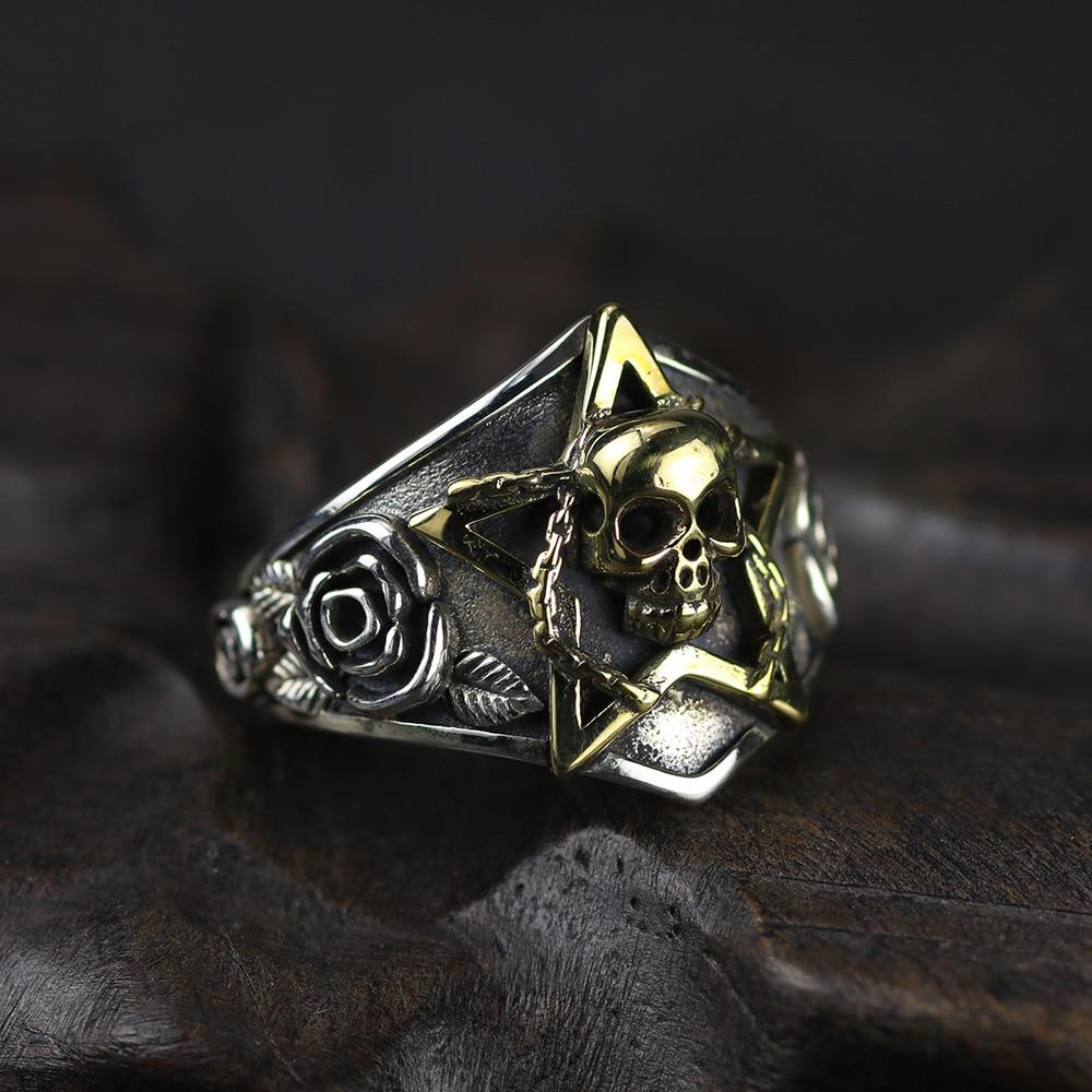 Satanic Star Ring | Skull Action