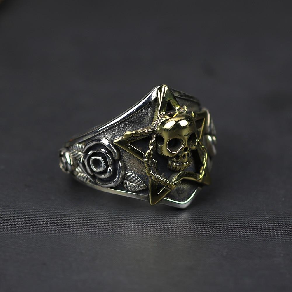 Satanic Star Ring | Skull Action