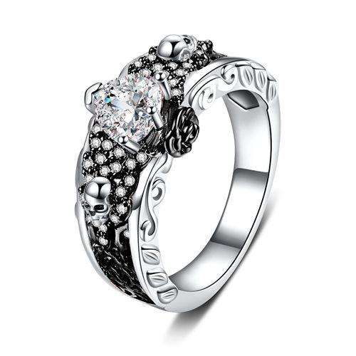 Secret Skull Engagement Ring | Skull Action
