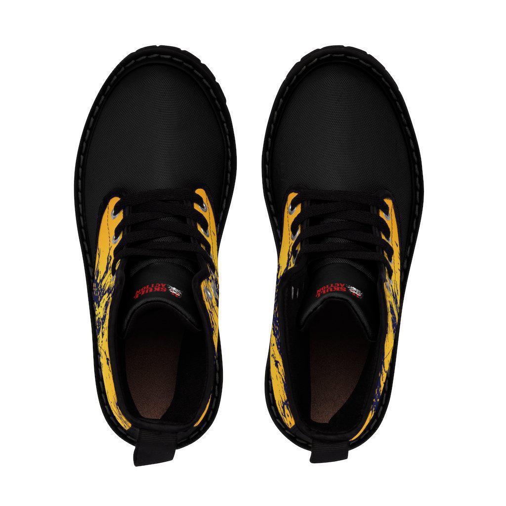 skeleton-boots-black-and-yellow