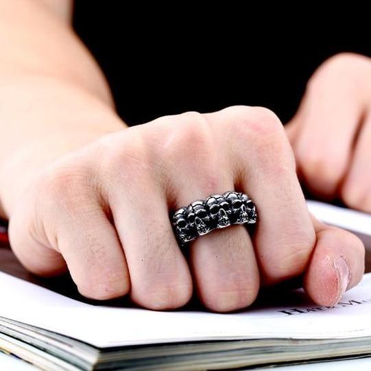 Skeleton Head Ring | Skull Action