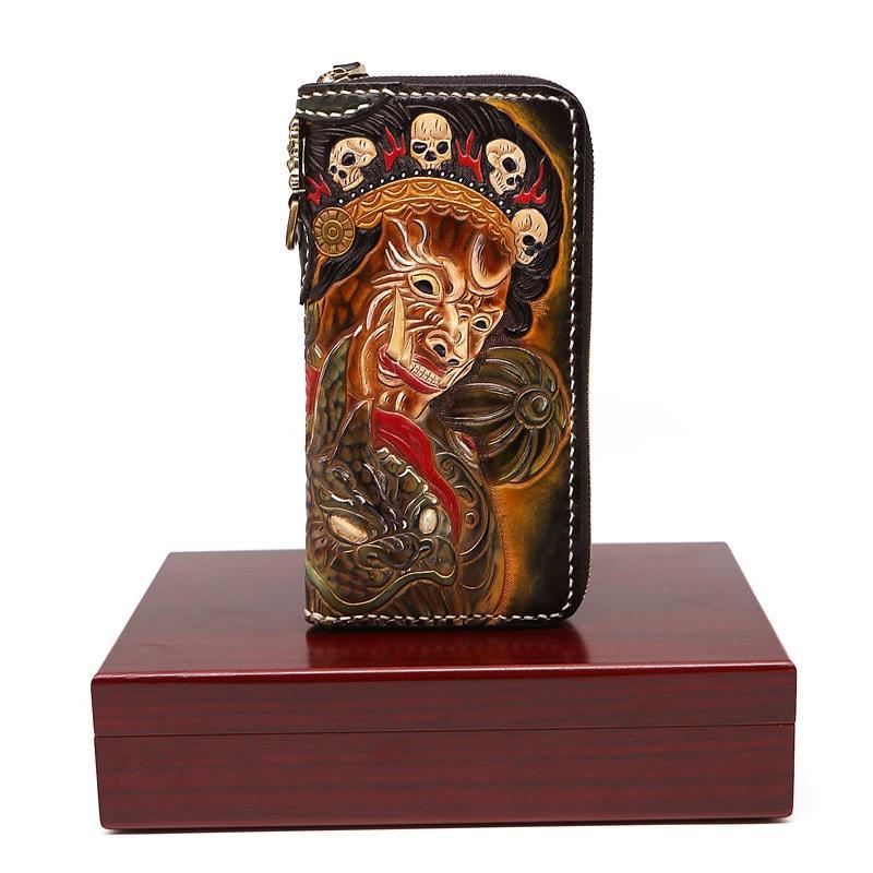 skeleton-wallet Leather