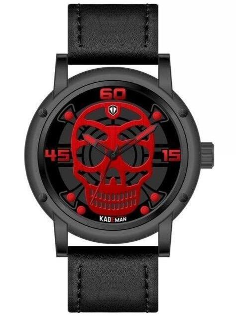 Skeleton Watch Brown Leather | Skull Action