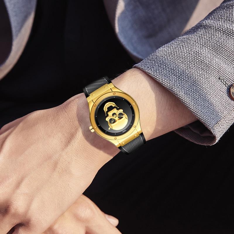 Skeleton Watch Gold And Black | Skull Action