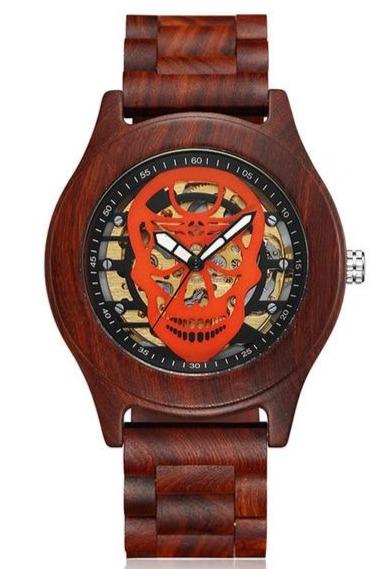 Skeleton Watch Wood