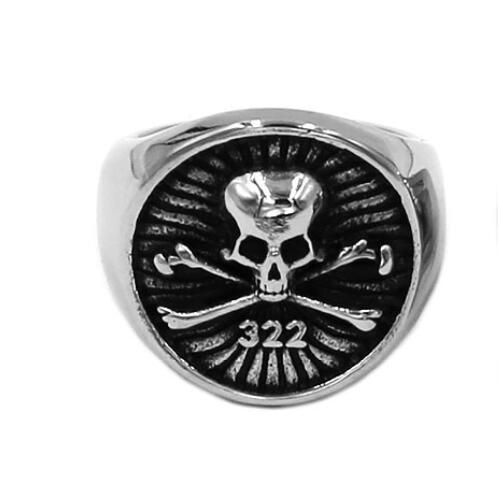 Skull And Bones Masonic Ring | Skull Action