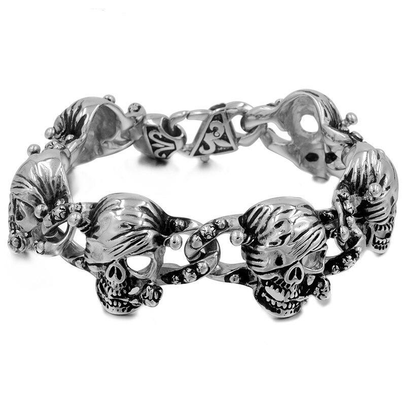 Skull And Crossbones Bracelet