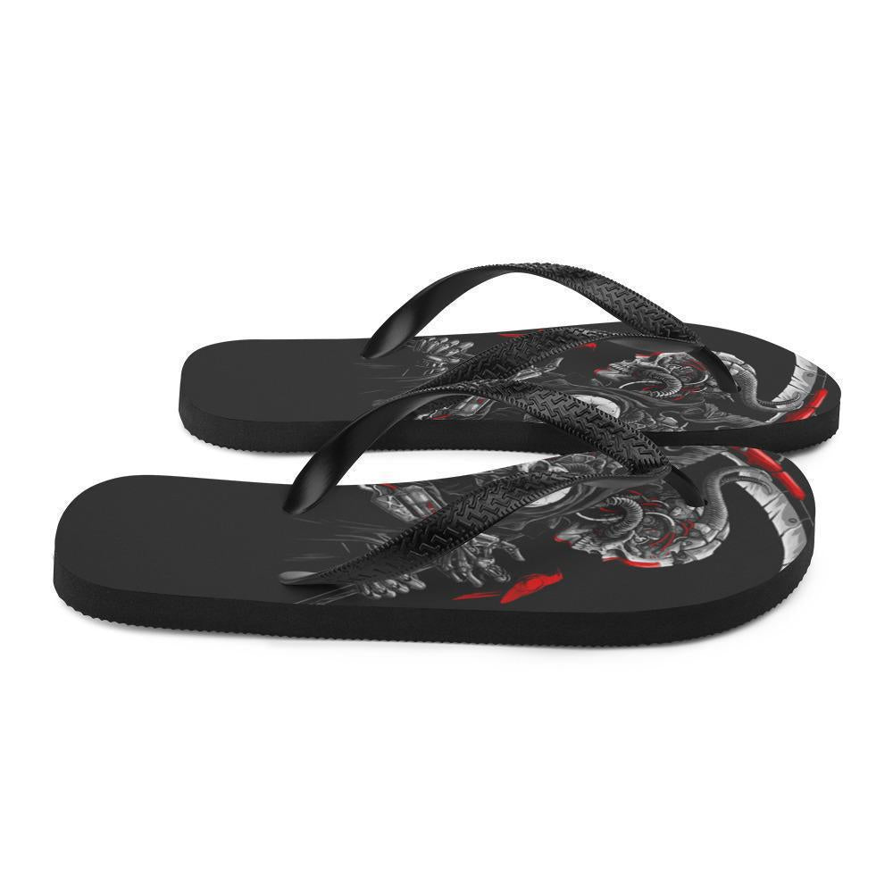 skull-and-crossbones-flip-flops-printed