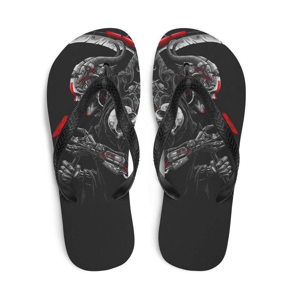 skull-and-crossbones-flip-flops