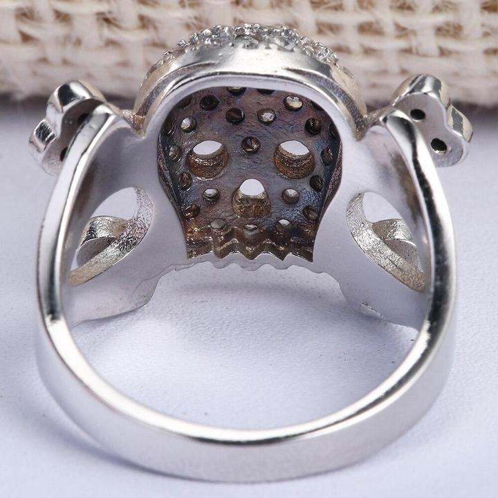 Skull And Crossbones Wedding Ring | Skull Action