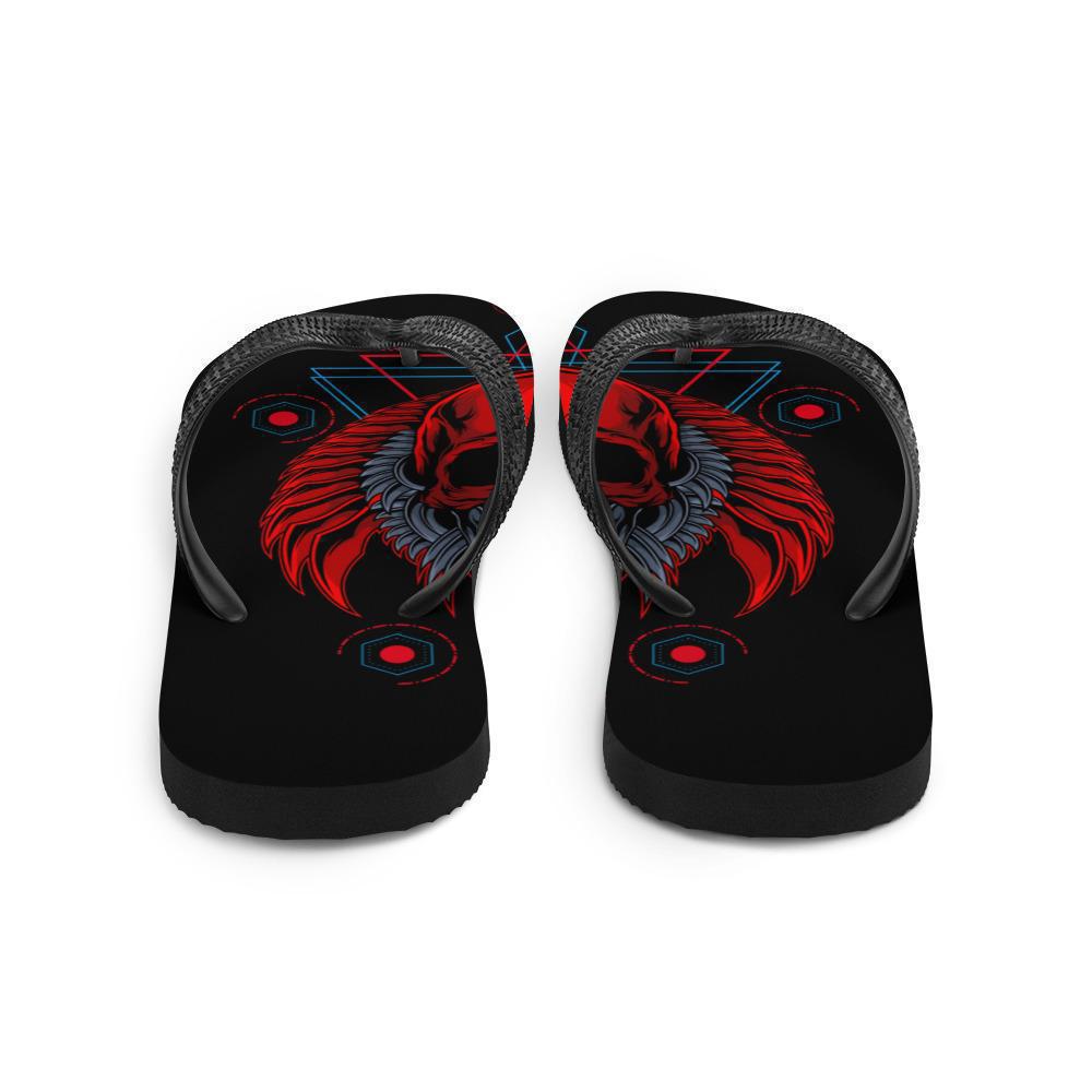 skull-angel-flip-flop-printed