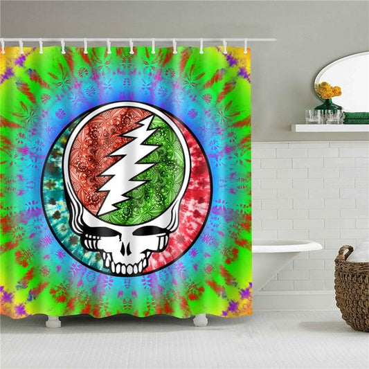 Skull Art Shower Curtain