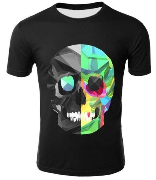 Skull Art T Shirt