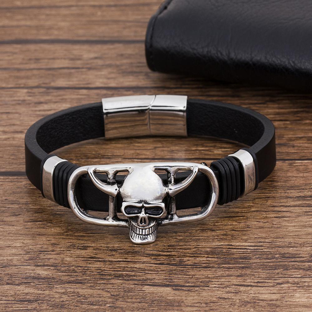Skull Biker Bracelet | Skull Action
