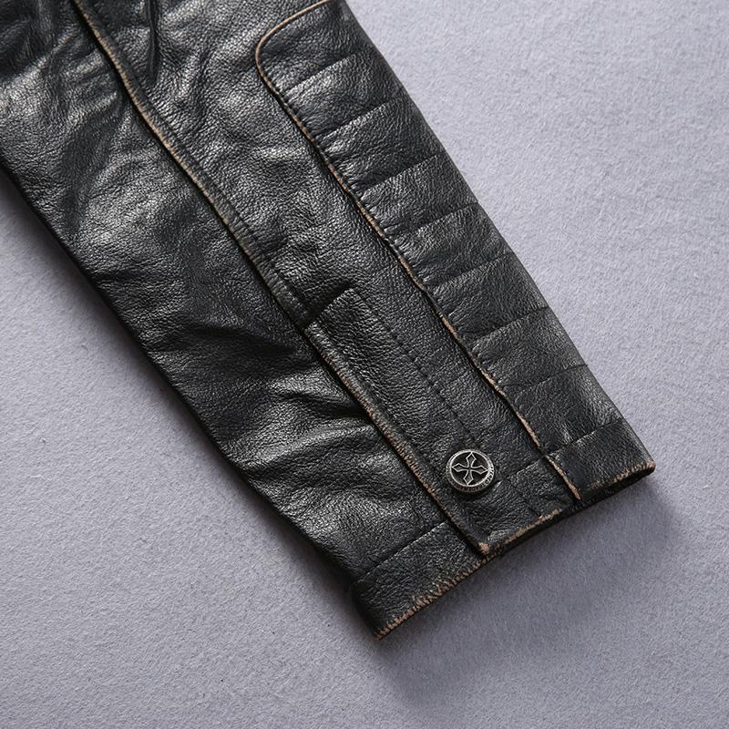 Skull Biker Jacket Mens | Skull Action