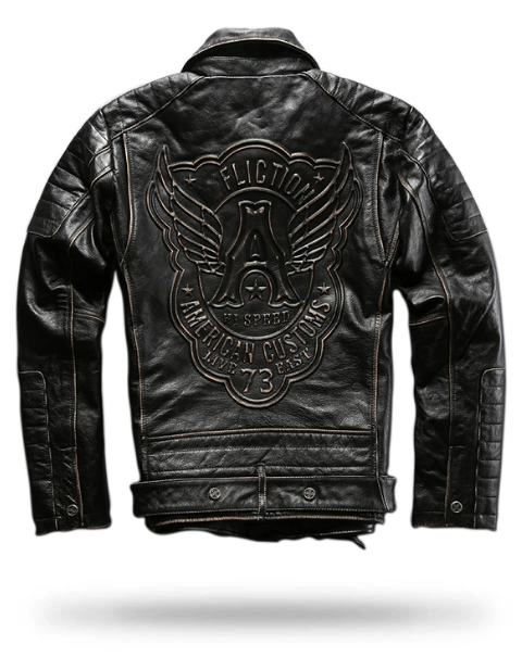 Skull Biker Jacket Mens | Skull Action