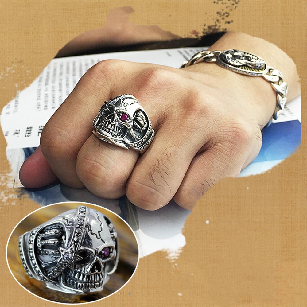 Skull Biker Ring | Skull Action