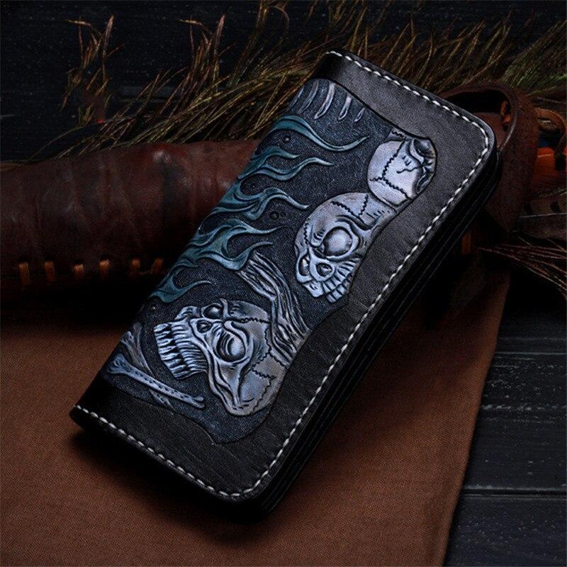 Skull Biker Wallet