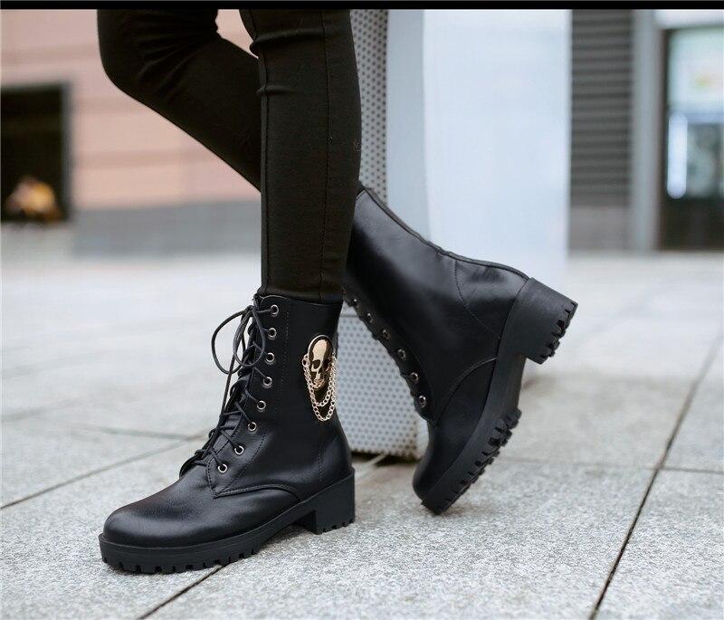Skull Boots Ladies | Skull Action