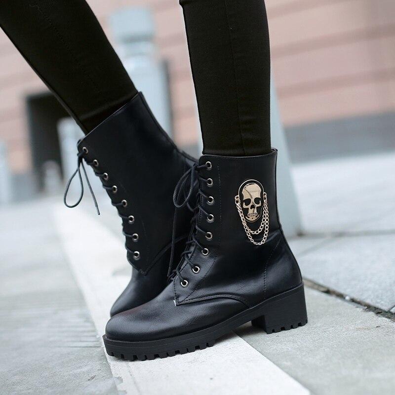 Skull Boots Ladies | Skull Action