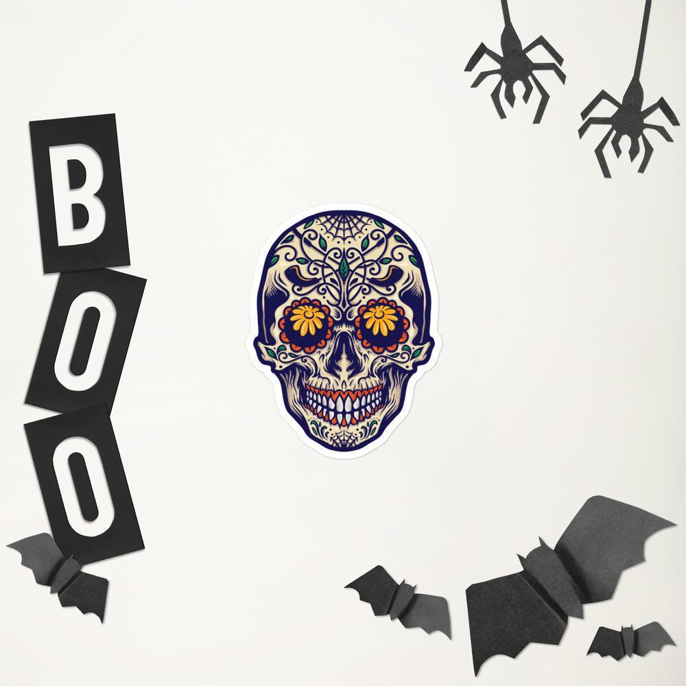 skull-candy-face-stickers-design