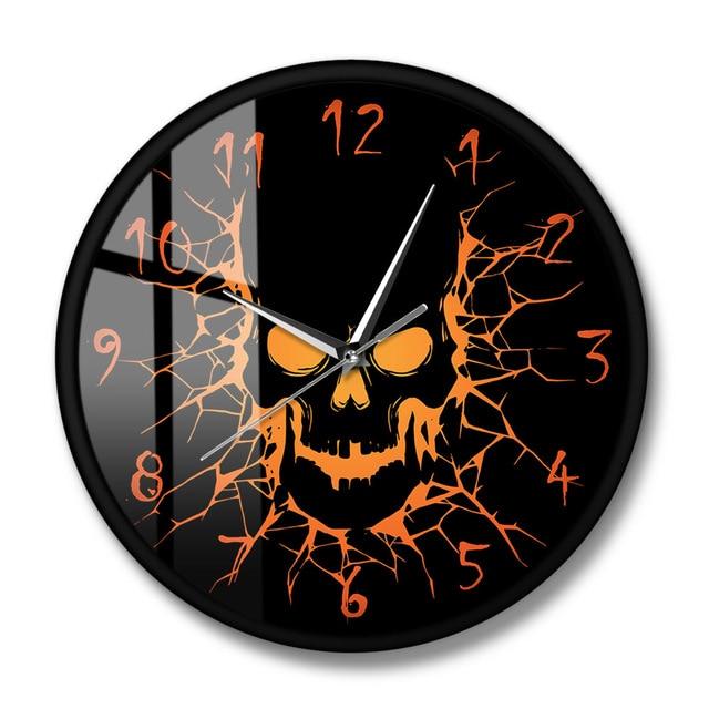 Skull Clock Face