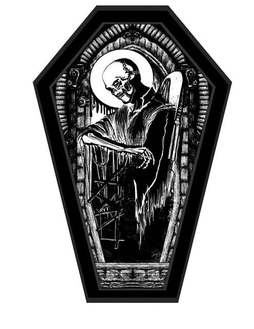 Skull Coffin Bag