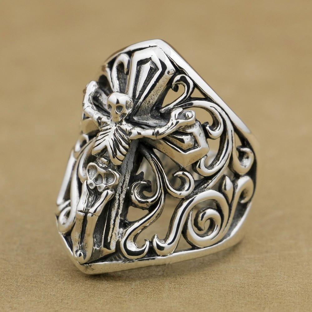 Skull Cross Ring | Skull Action