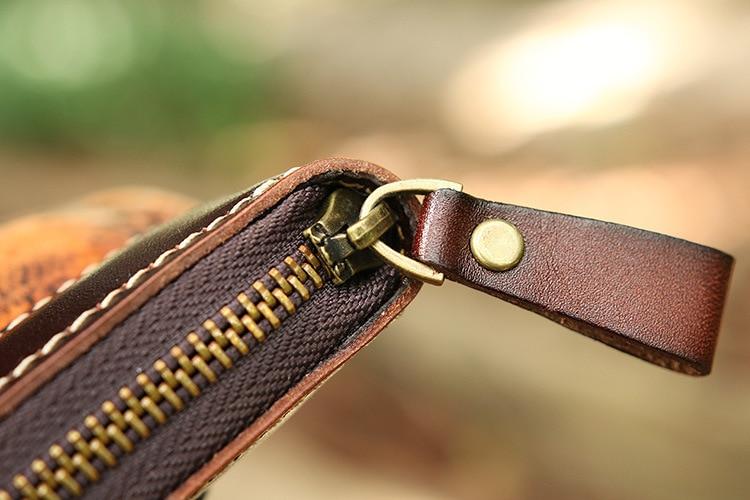 Skull Crossbones Leather Wallet | Skull Action