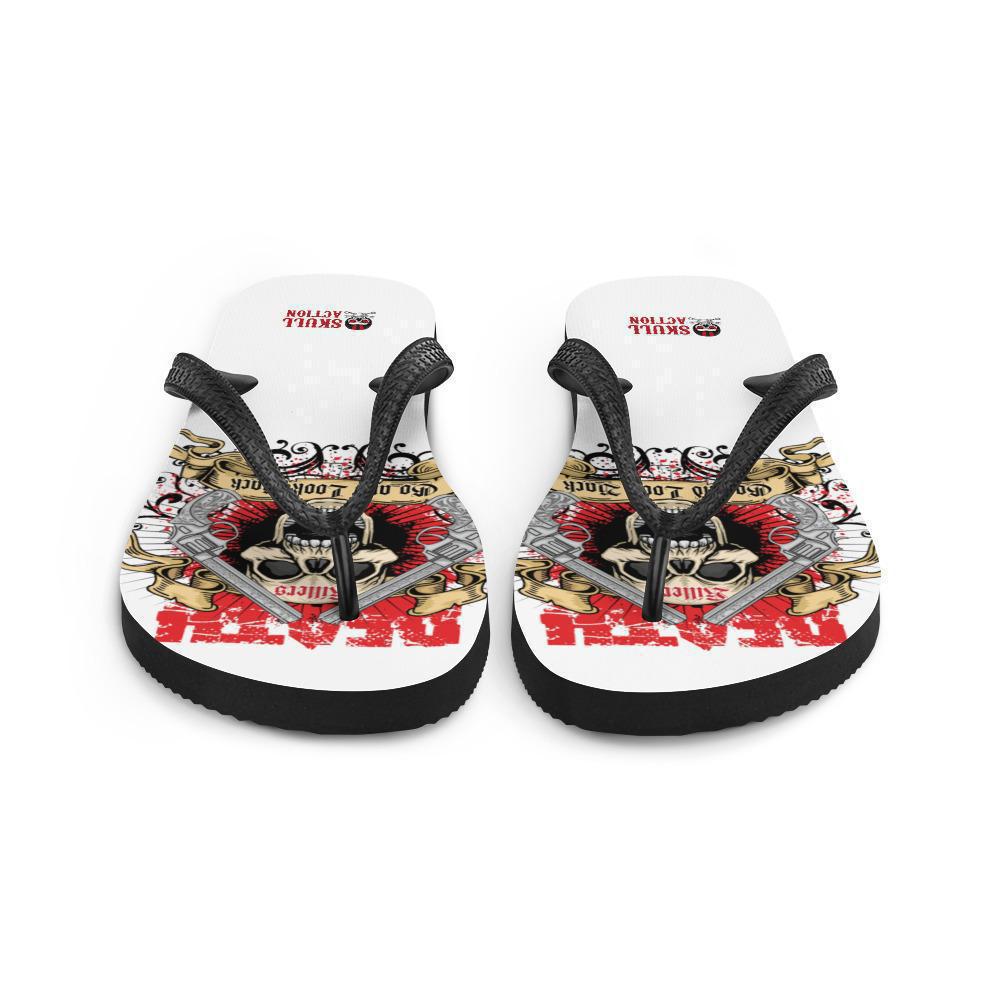 skull-death-flip-flops-print