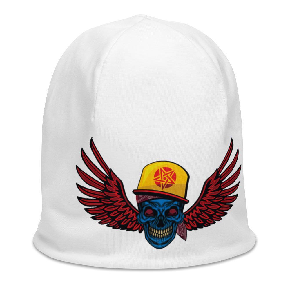 skull-design-beanies-printed