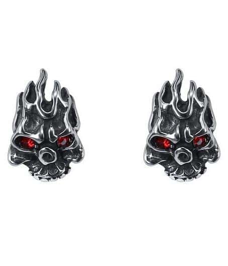Skull Earrings Cheap