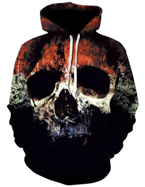 skull flag sweatshirt
