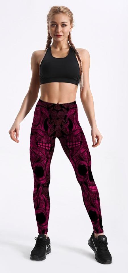 Skull Gym Leggings | Skull Action