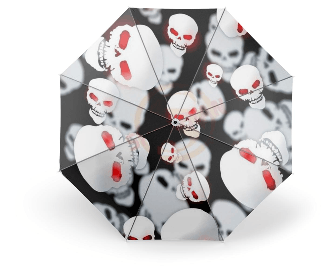 Skull Heads Umbrella | Skull Action