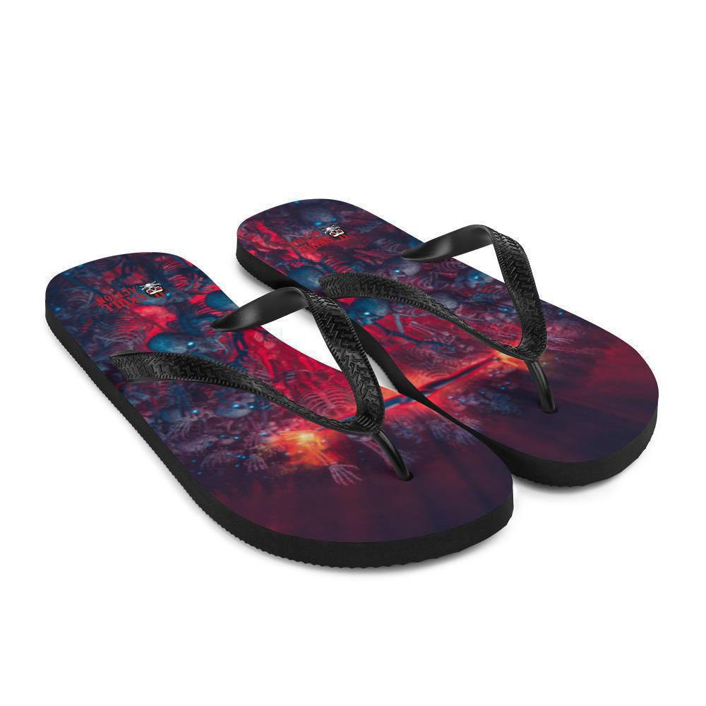 skull-hell-flip-flops-red