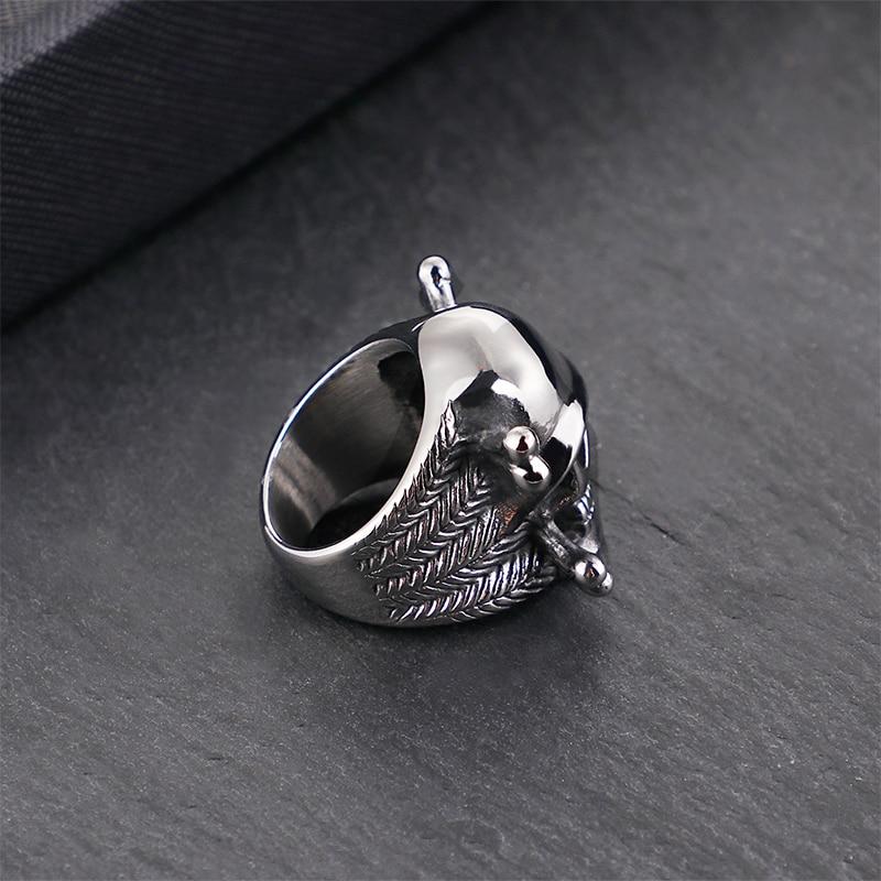 Skull Helmet Ring | Skull Action