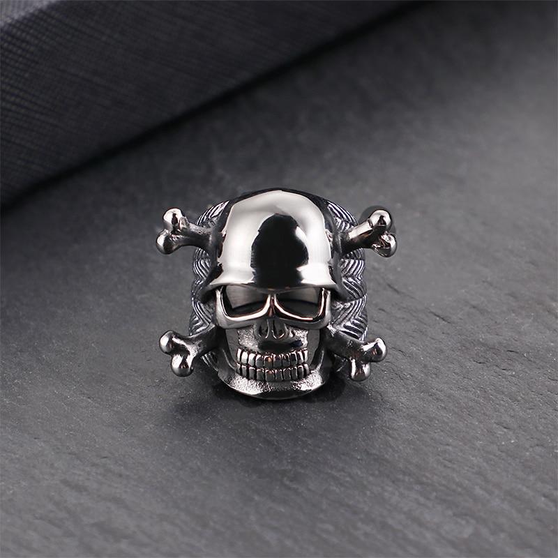 Skull Helmet Ring | Skull Action
