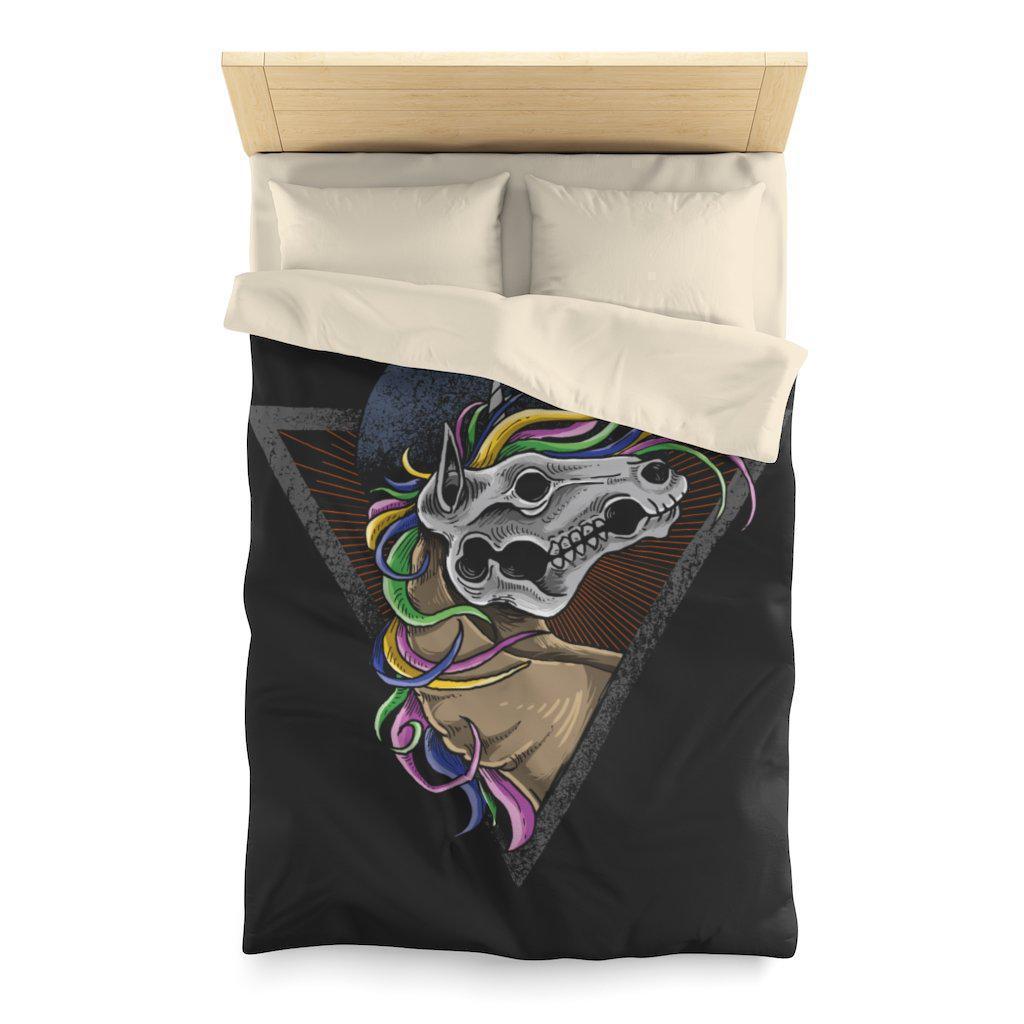 skull-horse-blanket-bed.