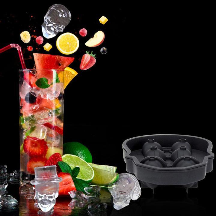 Skull Ice Cubes Mold | Skull Action