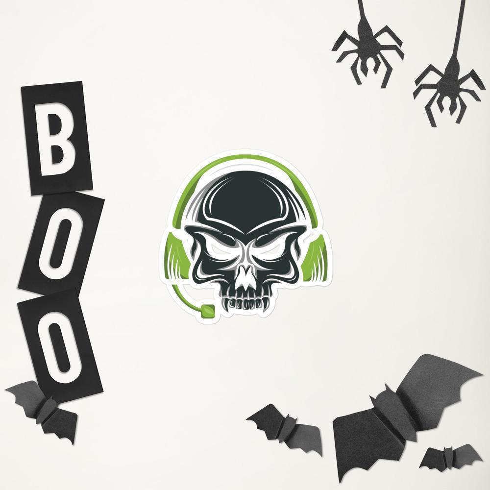 skull-keyboard-stickers-green