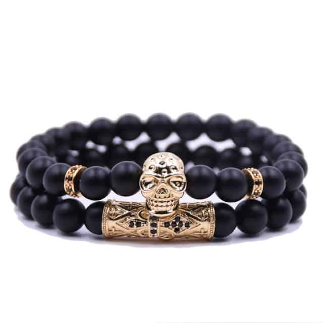 Skull King Bead Bracelet | Skull Action