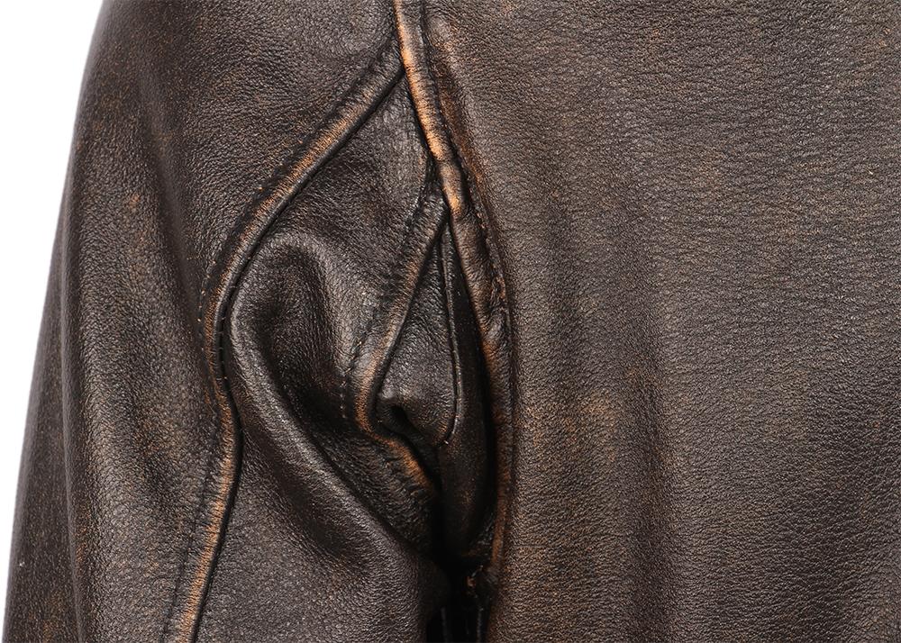 Skull Leather Jacket Mens | Skull Action