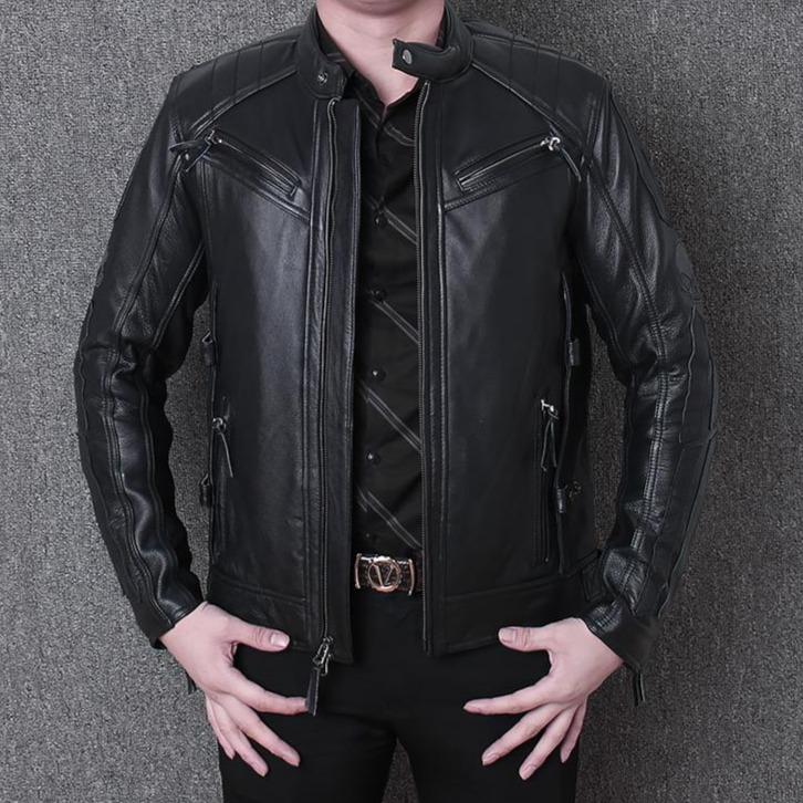 Skull Leather Jacket Motorcycle | Skull Action