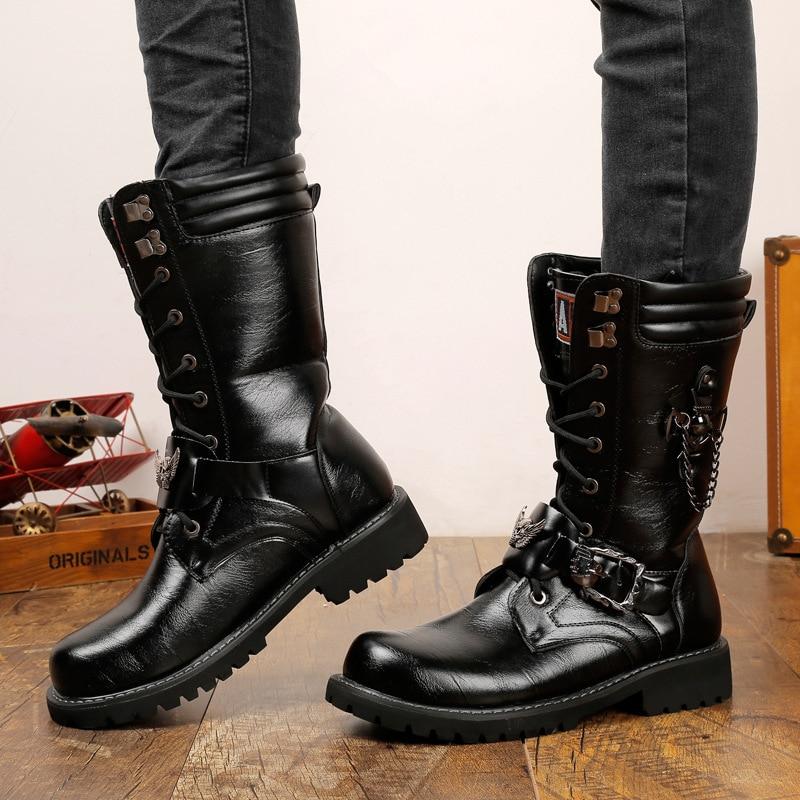 Skull Military Boots | Skull Action