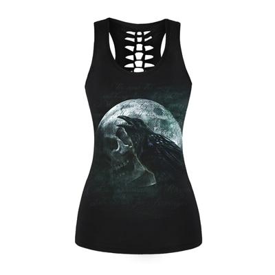 Skull Moon Tank Top
