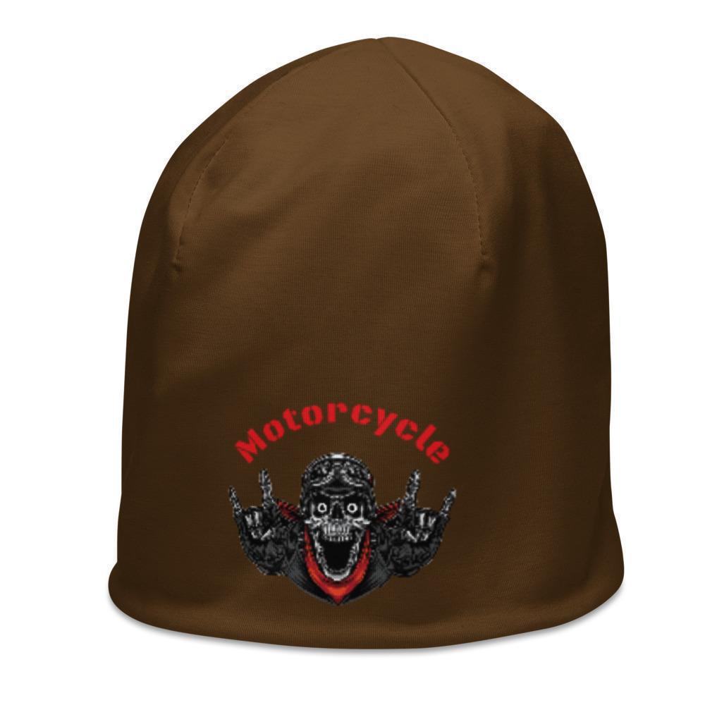 Skull Motorcycle Beanie