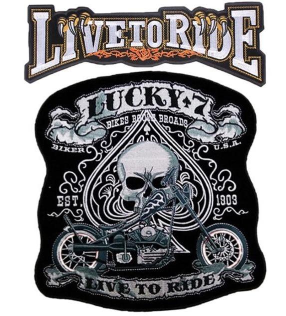 Skull Patches For Clothes